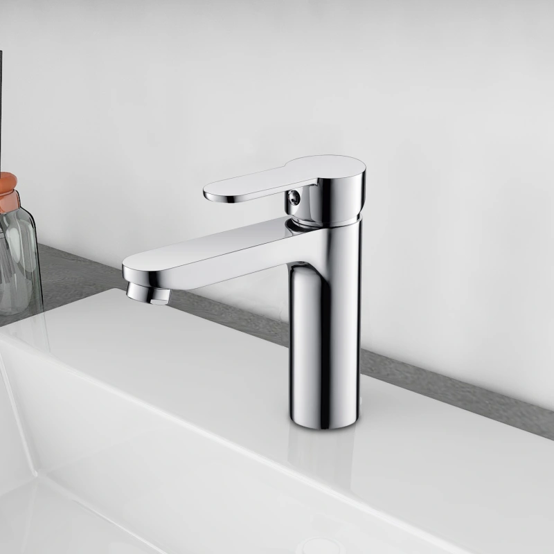F40004/F40004BN Single Hole Single-Handle Bathroom Faucet