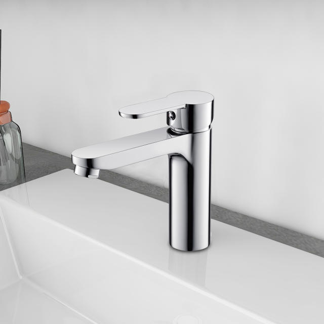 F40004/F40004BN Single Hole Single-Handle Bathroom Faucet
