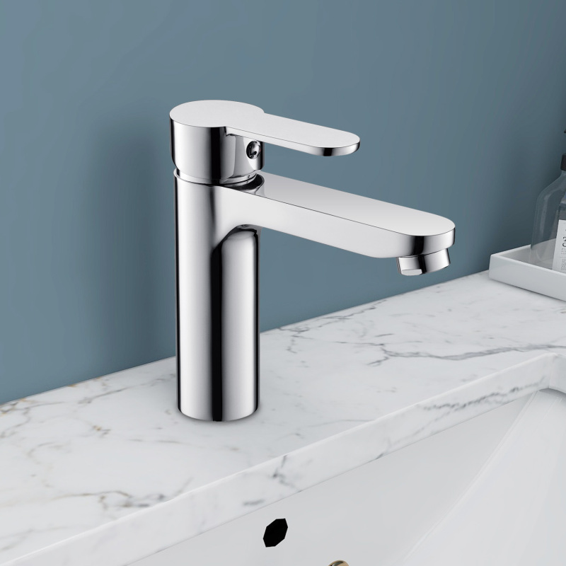 F40004/F40004BN Single Hole Single-Handle Bathroom Faucet