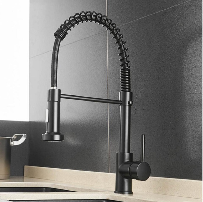 F80033/F80033BN/F80033MB  Single Handle Pull Down Sprayer Kitchen Sink Faucet