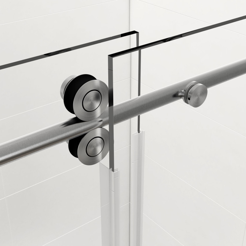 HHKSGS04 Single Sliding Frameless Shower Door/Enclosure