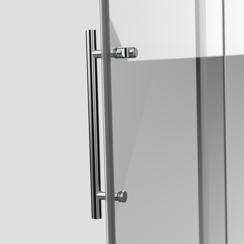 HHKSGS04 Single Sliding Frameless Shower Door/Enclosure