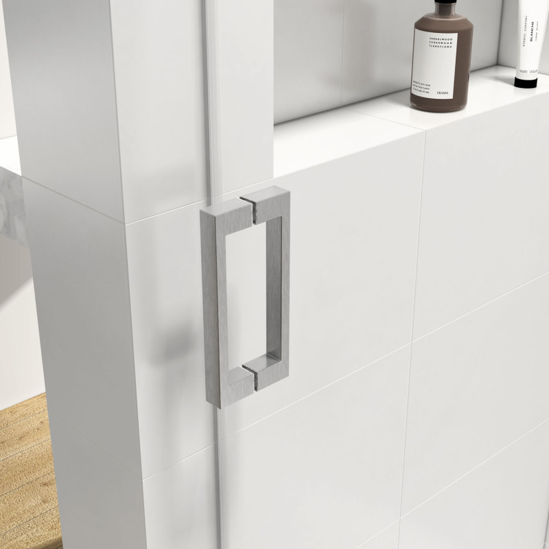 HHKSGS05 Single Sliding Frameless Shower Door/Enclosure