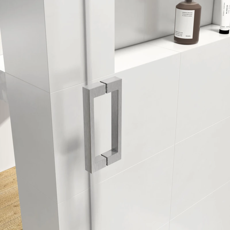 HHKSGS08 Single Sliding Frameless Shower Door/Enclosure