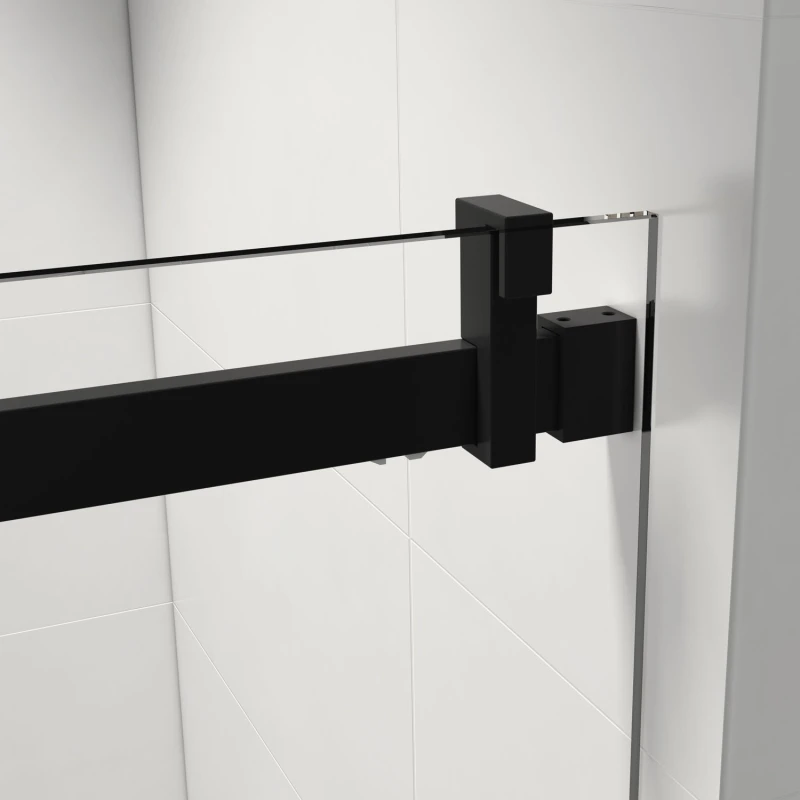 HHKSGS10 Single Sliding Frameless Shower Door/Enclosure