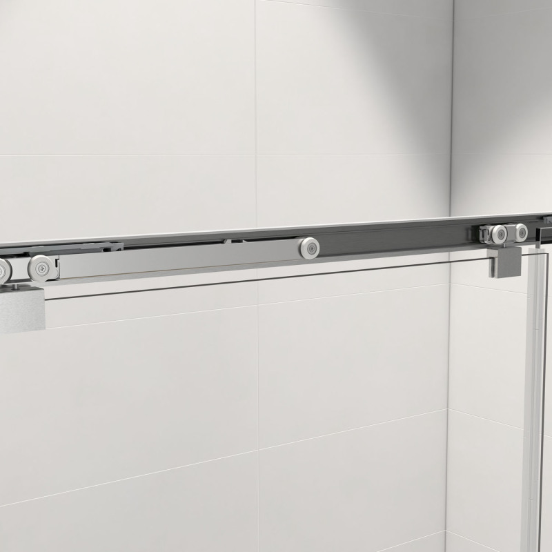 HHKSGS11 Single Sliding Frameless Shower Door/Enclosure