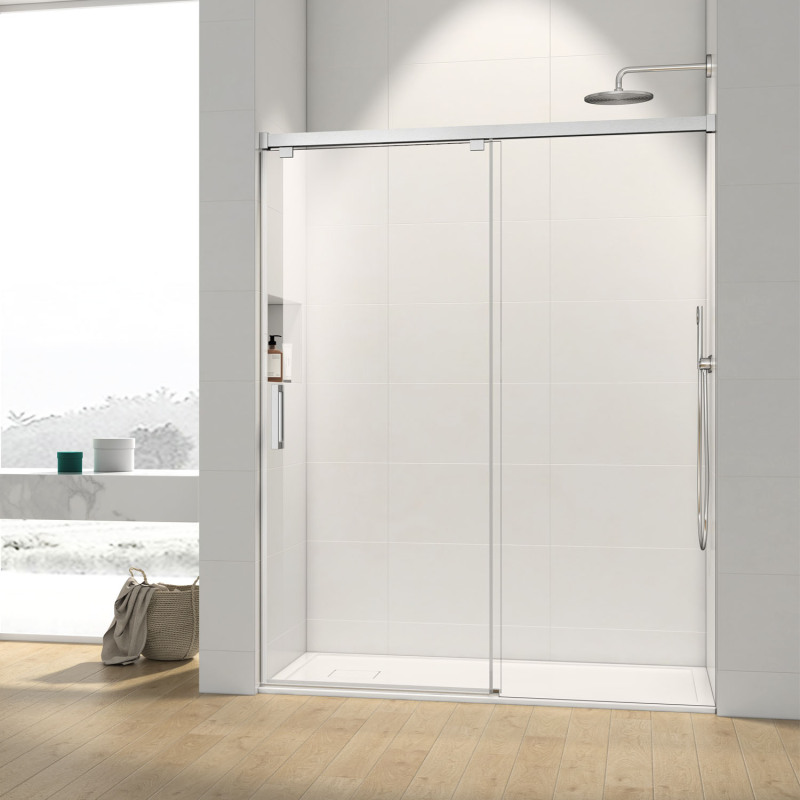 HHKSGS11 Single Sliding Frameless Shower Door/Enclosure