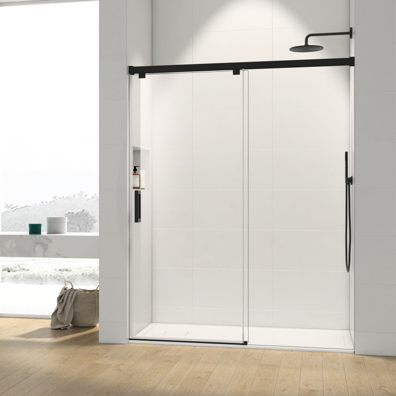 HHKSGS11 Single Sliding Frameless Shower Door/Enclosure