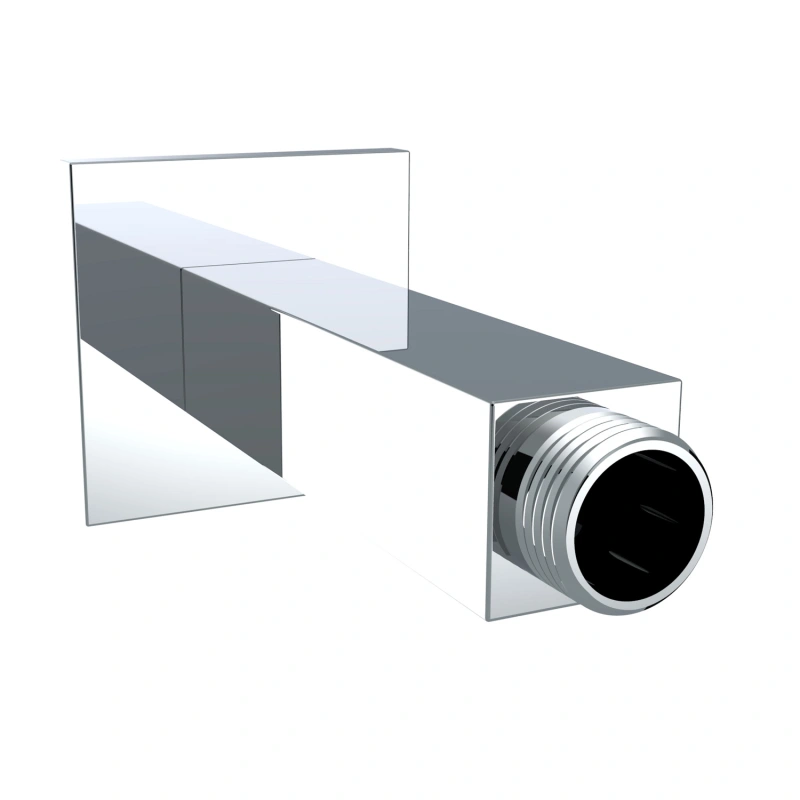 4LT4-8 Metal Square Shower arm ,Chrome