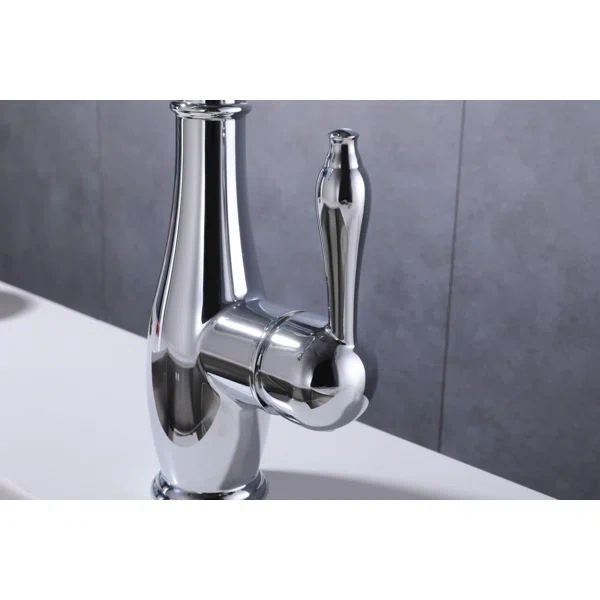 F80002/F80002BN Single Handle Pull Down Sprayer Kitchen Sink Faucet