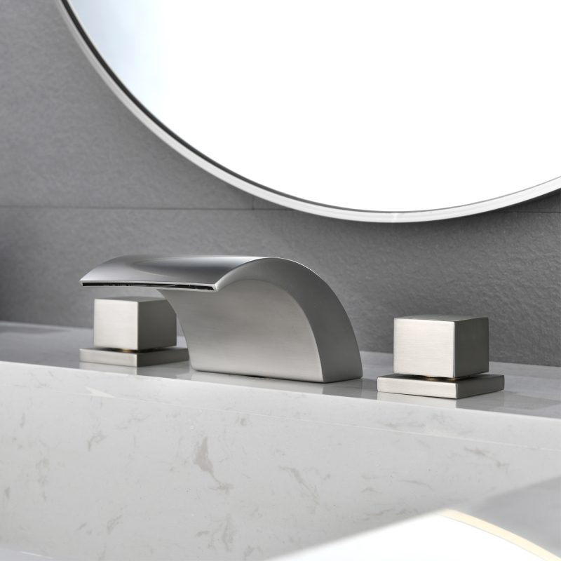 1521BL/ 1521BG/ 1521BN   Widespread Bathroom Faucet