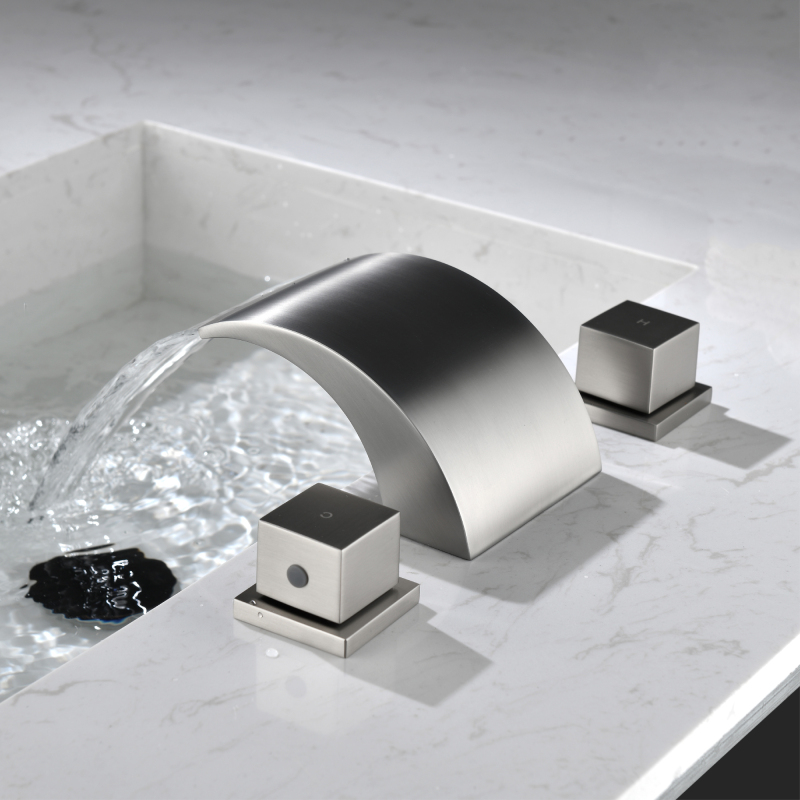 1521BL/ 1521BG/ 1521BN   Widespread Bathroom Faucet