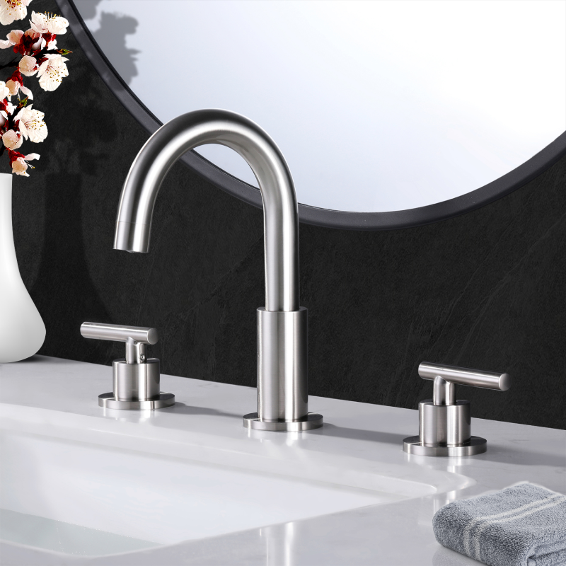 1515BL/ 1515BG/ 1515BN  Widespread Bathroom Faucet