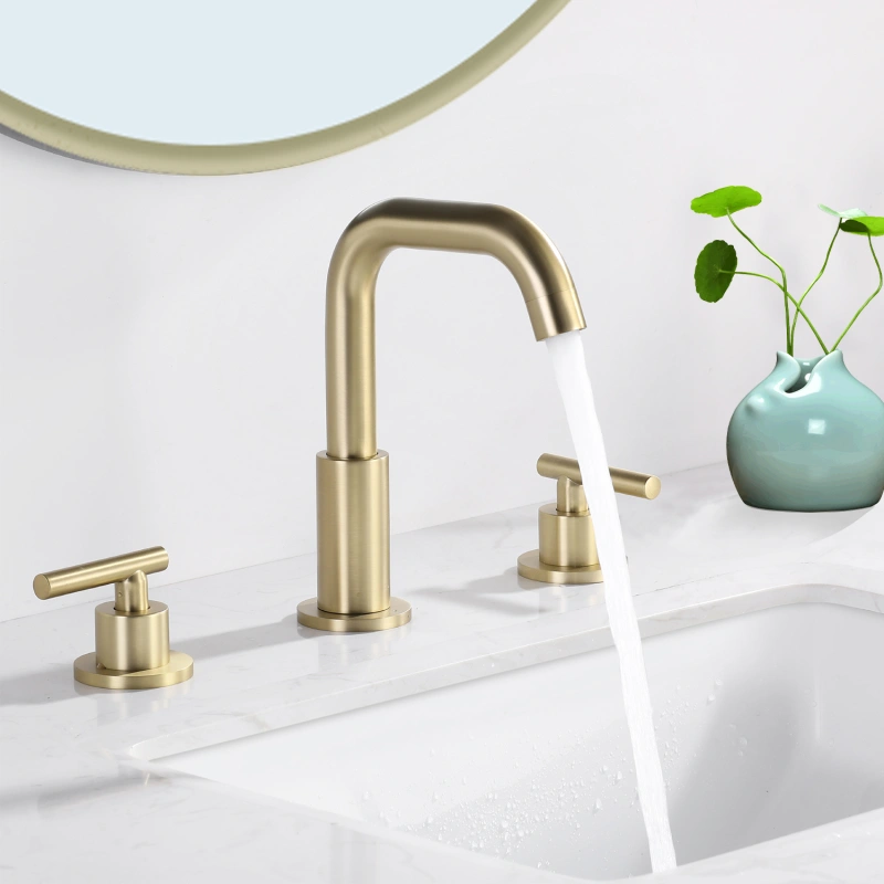 1514BL/ 1514BG/ 1514BN  Widespread Bathroom Faucet