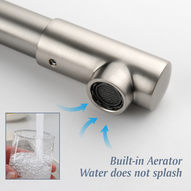 1517BL/ 1517BG/ 1517BN  Widespread Bathroom Faucet