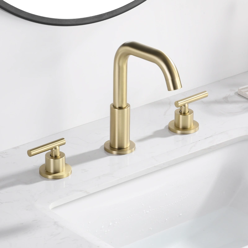 1514BL/ 1514BG/ 1514BN  Widespread Bathroom Faucet