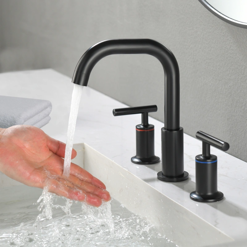 1511BL/ 1511BG/ 1511BN  Widespread Bathroom Faucet