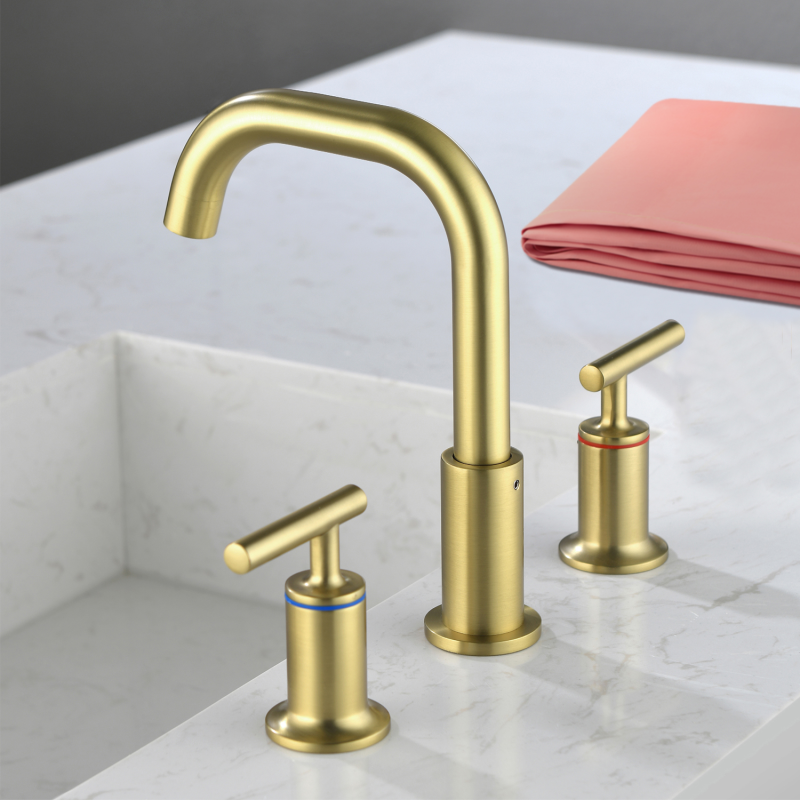 1511BL/ 1511BG/ 1511BN  Widespread Bathroom Faucet