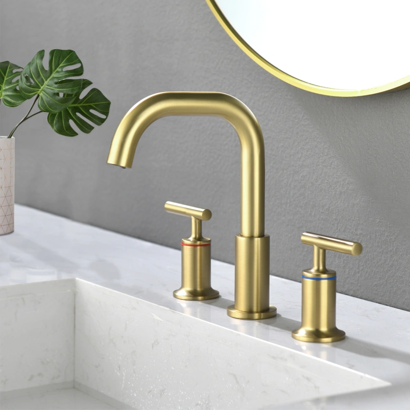 1511BL/ 1511BG/ 1511BN  Widespread Bathroom Faucet