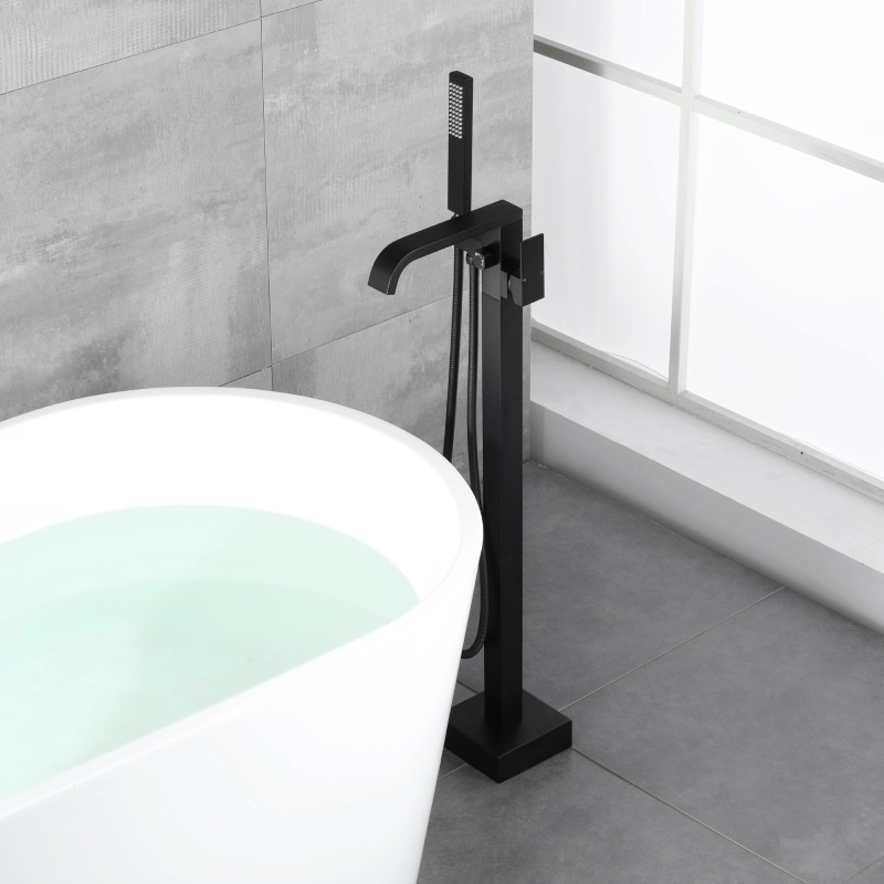 18004BL/ 18004BG/ 18004BN Floor Bathtub Faucet