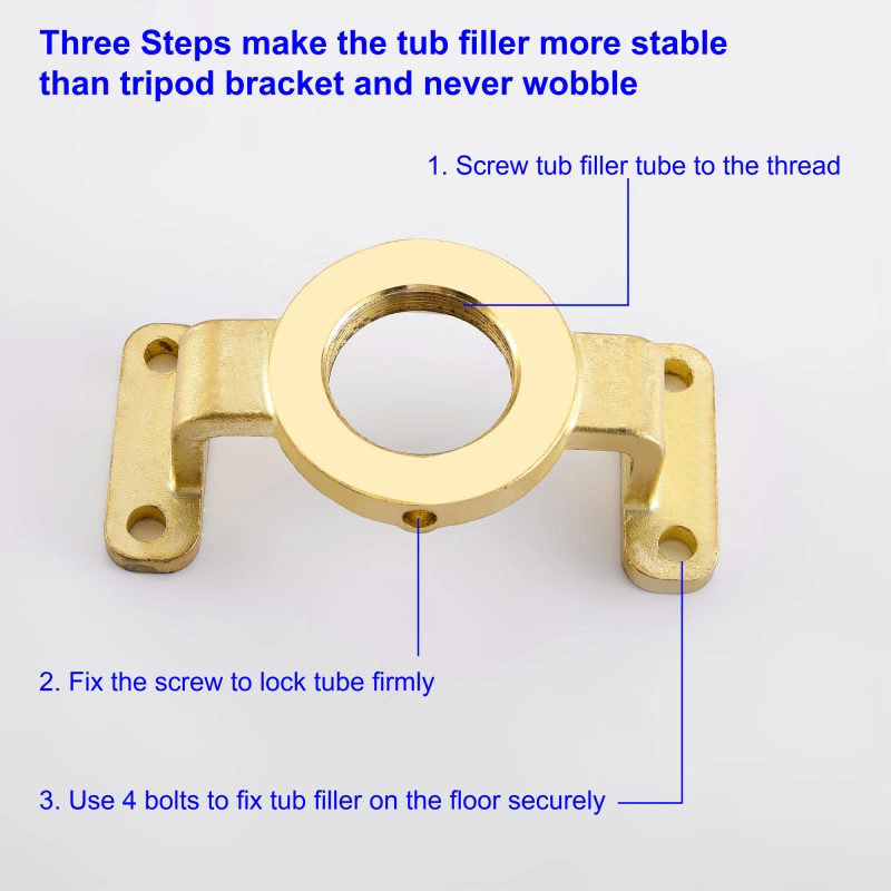 18004BL/ 18004BG/ 18004BN Floor Bathtub Faucet