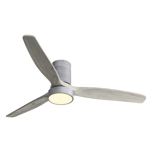 D01-KBS-52245H  Indoor Low Profile Remote Control LED Ceiling Fan with Light