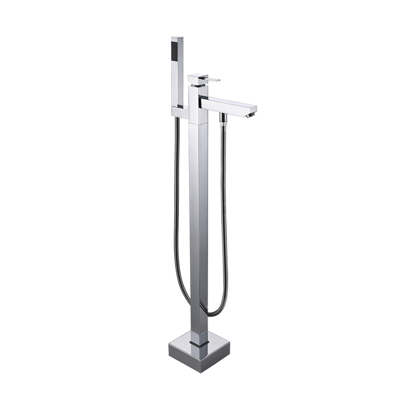 MKT-0151 / MKT-0151MB Single Handle Floor Mounted Freestanding Tub Filler