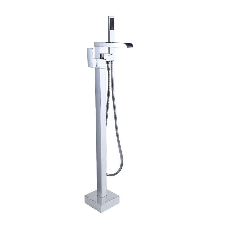 MKT-018 / MKT-018BN / MKT-018BB / MKT-018MB  Single Handle Floor Mounted Freestanding Tub Filler