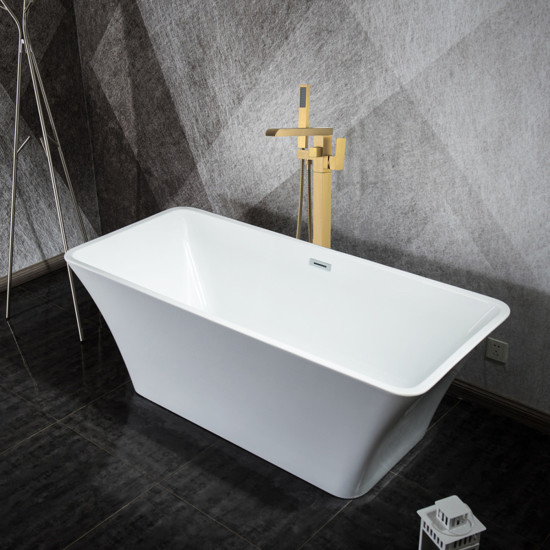 MKT-018 / MKT-018BN / MKT-018BB / MKT-018MB  Single Handle Floor Mounted Freestanding Tub Filler