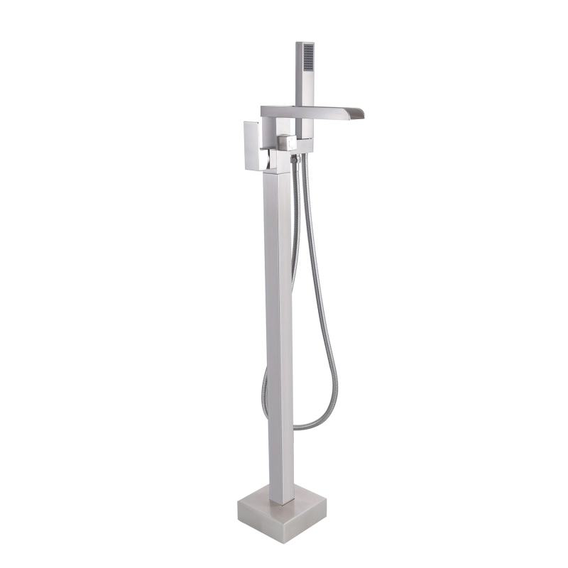 MKT-018 / MKT-018BN / MKT-018BB / MKT-018MB  Single Handle Floor Mounted Freestanding Tub Filler