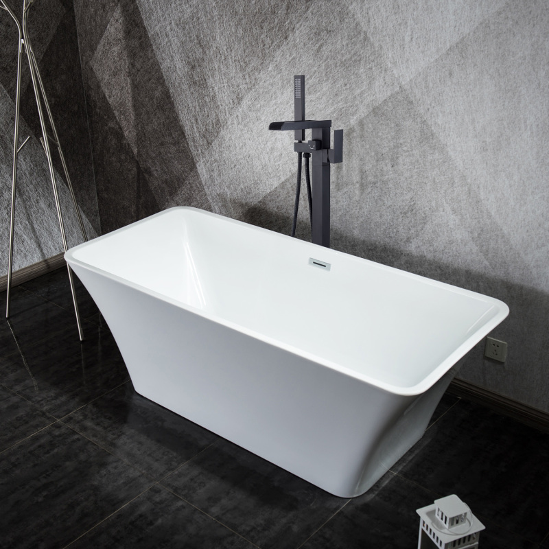 MKT-018 / MKT-018BN / MKT-018BB / MKT-018MB  Single Handle Floor Mounted Freestanding Tub Filler