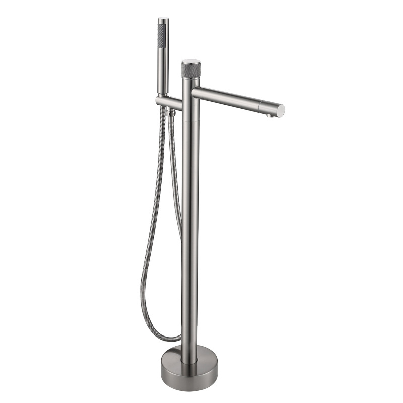 MKT-0271 / MKT-0271BN / MKT-0271MB Single Handle Floor Mounted Freestanding Tub Filler