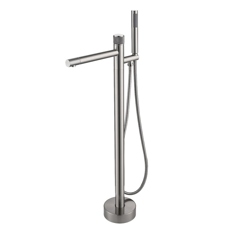 MKT-0271 / MKT-0271BN / MKT-0271MB Single Handle Floor Mounted Freestanding Tub Filler