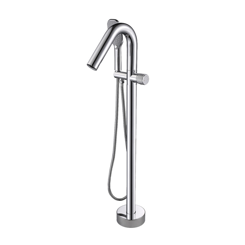 MKT-0281 / MKT-0281MB Single Handle Floor Mounted Freestanding Tub Filler