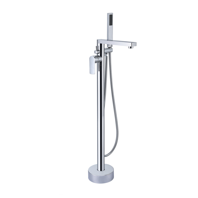 MKT-407 / MKT-407BN Single Handle Floor Mounted Freestanding Tub Filler