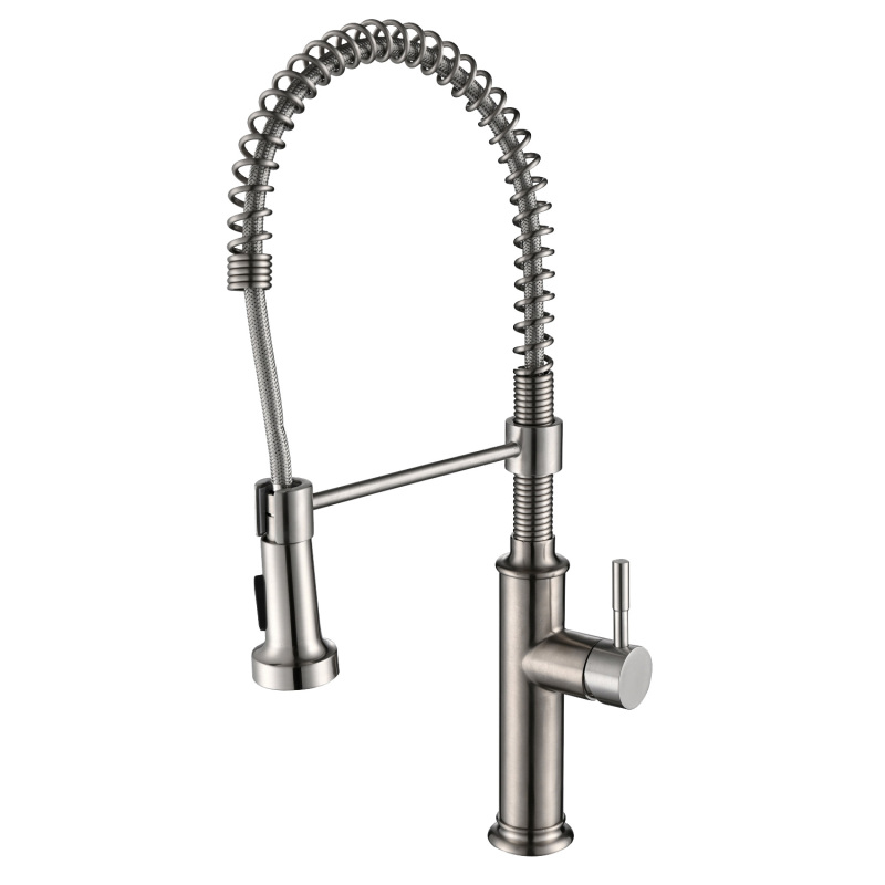 MKT-80400 / MKT-80400BN Pull Out Single Handle Kitchen Faucet