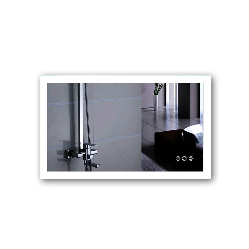 D01-BM007  TOP QUALITY & LONG ENDURANCE - Copper Free vanity mirrors. The lighted bathroom mirror has been proven to last up to 3 times longer than others