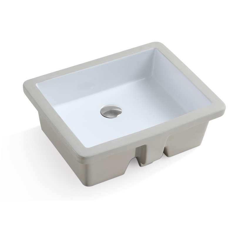 UB2016 Ceramic Undermount kitchen sink,white