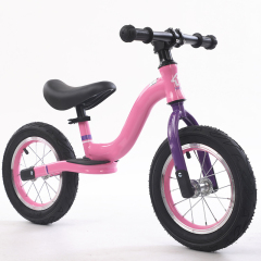 Balance Bike Kids Baby Scooter With Wheel Cycle Adjustable Ride On Walking 12 Toy Child T-Bar Walk Run Bicycle