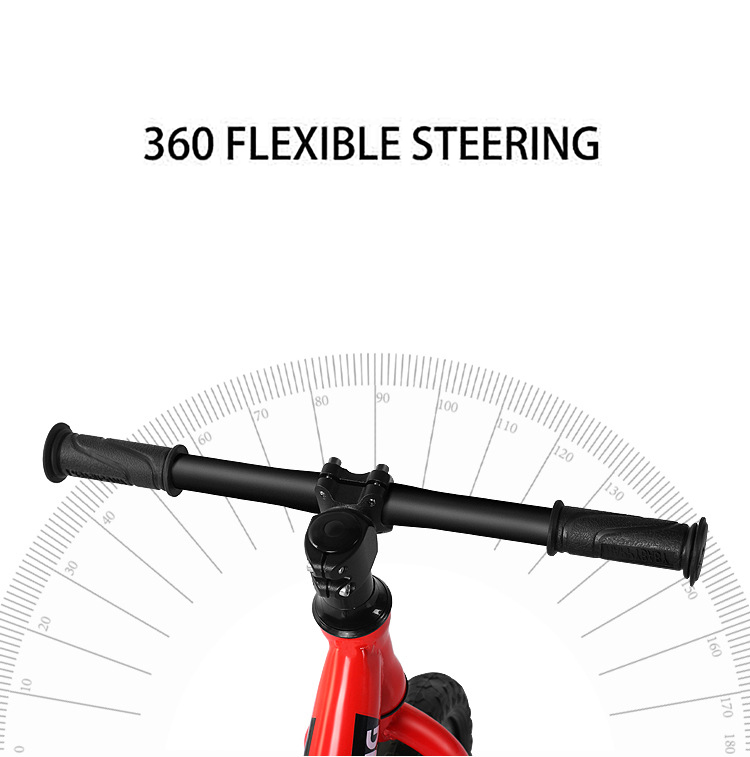 360 Degree Rotatable Handlebar No Pedals Height Adjustable Bicycle Riding Walking Learning Toddler Scooter Kids Balance Bike