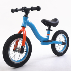 Balance Bike Kids Baby Scooter With Wheel Cycle Adjustable Ride On Walking 12 Toy Child T-Bar Walk Run Bicycle