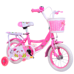 12" 14" 16" 18" Kid's Bike Gears Ages 5-8 Training Wheels Little Style Toddler Bike Seat For Girls
