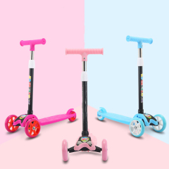 Adjustable Kick Scooter 3 Wheels Outdoor Sport Toys Bicycle Food scooter