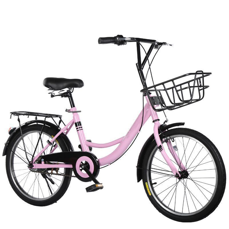 Kids Bicycle 16 20 Inch Retro Bike-sharing Leisure Light Student Small Regular Assembly Bicycle