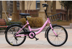 Kids Bicycle 16 20 Inch Retro Bike-sharing Leisure Light Student Small Regular Assembly Bicycle