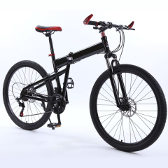Istaride 26 Inch Folding Mountain Bike Carbon Steel Foldable City Bicycle customize