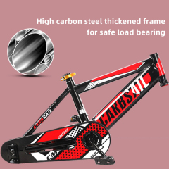 Istaride 12/14/16/18/20 Inch folding bike Steel Frame student bicycle with kettle Kids Bike PU flash training wheel