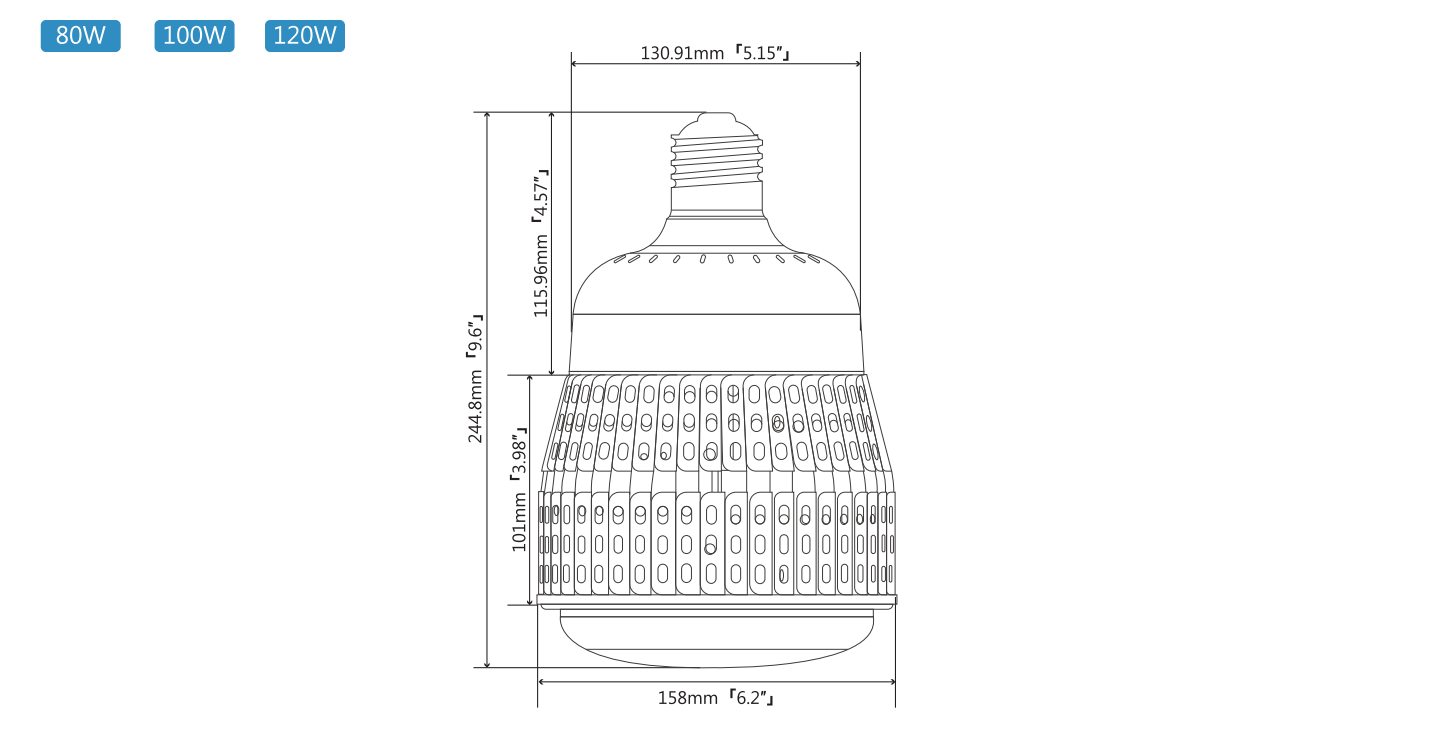 LED RETRFIT HIGH BAY LIGHT