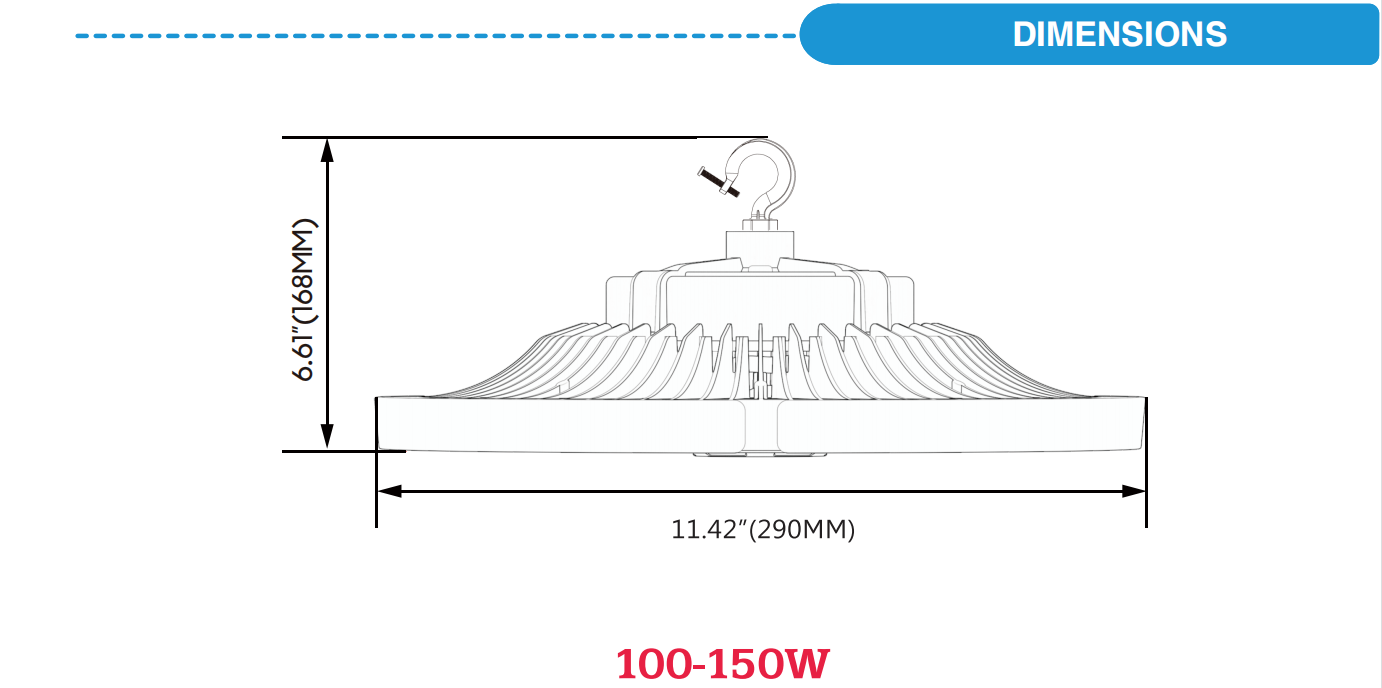 LED UFO high bay LIGHT
