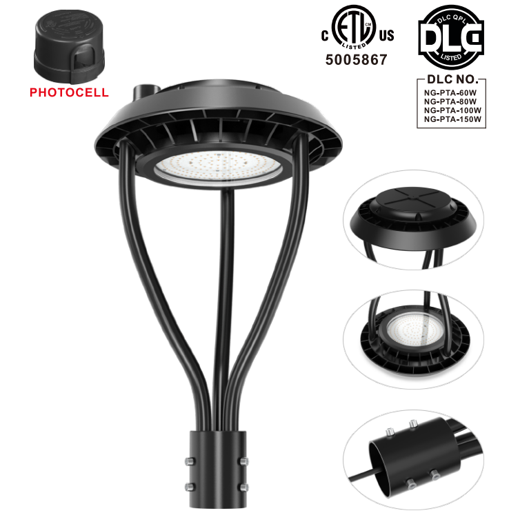 LED POST TOP AREA LIGHT